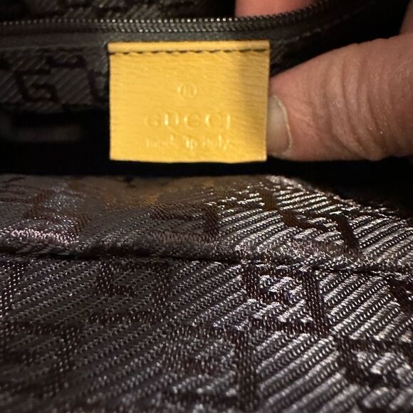 Gucci Kelly Brown Leather Handbag - Picture 12 of 15